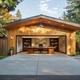 Detached garage converted into custom living space by Garage Conversion Pros in Los Angeles